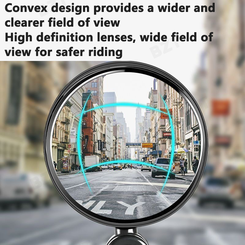 Mirror Handlebar Convex - 자전거, 전기 자전거, 오토바이용 360도 회전