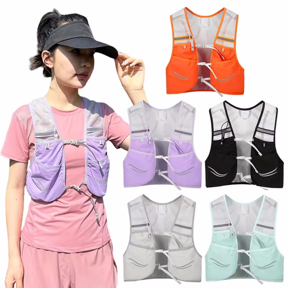 Reflective Vest Cycling - 반사 러닝 조끼 수화 러닝 가슴