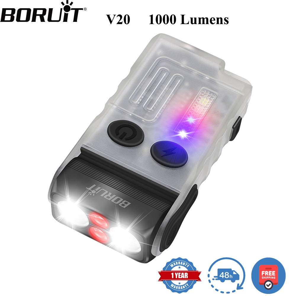 Cycling To Work - BORUiT V20 형광 버저 EDC LED