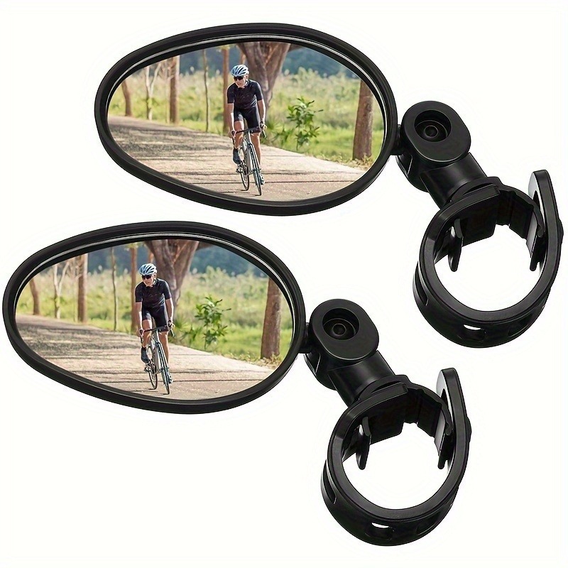 Mirror Handlebar Convex - 1/2PCS 자전거 거울, 사이클링360용 아크릴 볼록