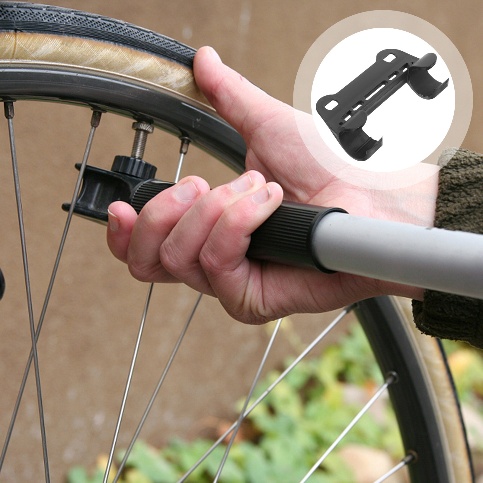 Bike Pump Frame Mount - 5개입 전문 자전거 펌프 홀더 마운트