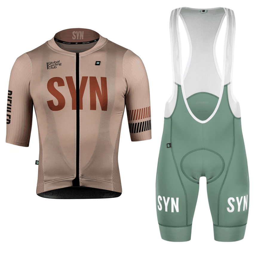 Cycling Commuter Trousers - SYN 다크 브라운 남성용 반팔 사이클링