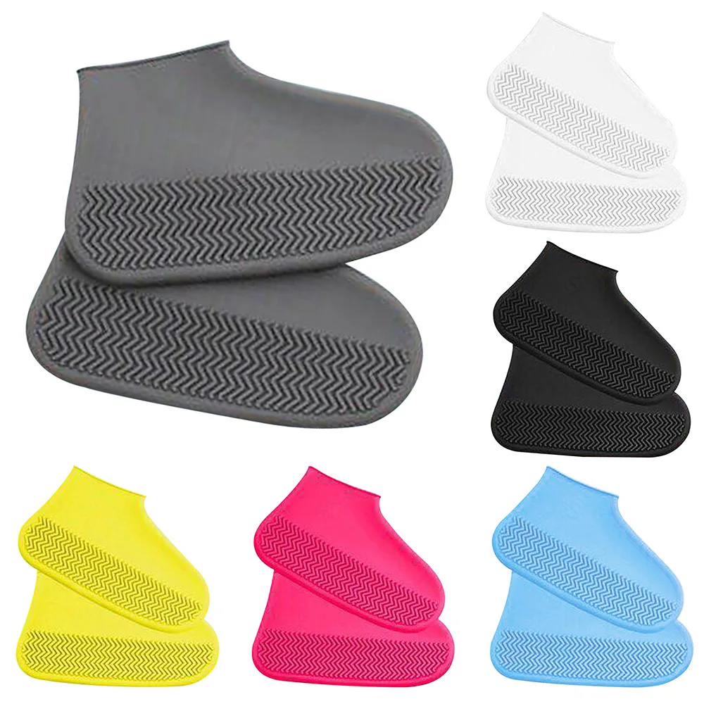 Cycling Commute Shoes - 재사용 가능한 고무 레인 부츠 오버슈즈