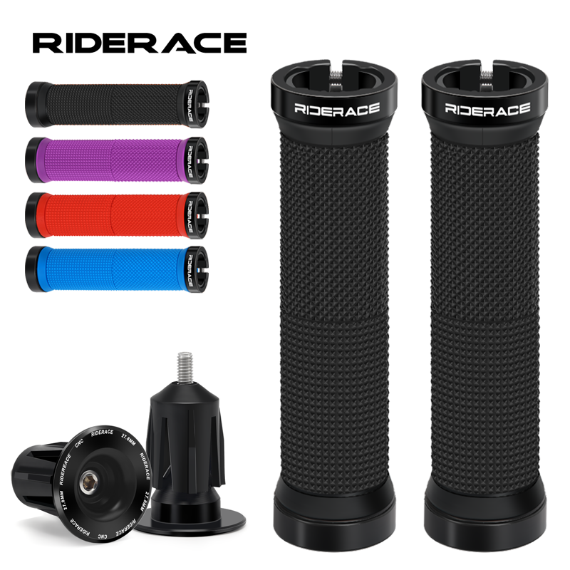 Bell Handlebar Ring - 1쌍 자전거 그립 엔드캡 포함 고정