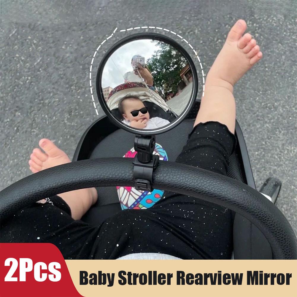 2Pcs 자전거 거울 조정 가능한 핸들 바 후면보기 볼 - Mirror Handlebar Convex 리뷰 및 가격