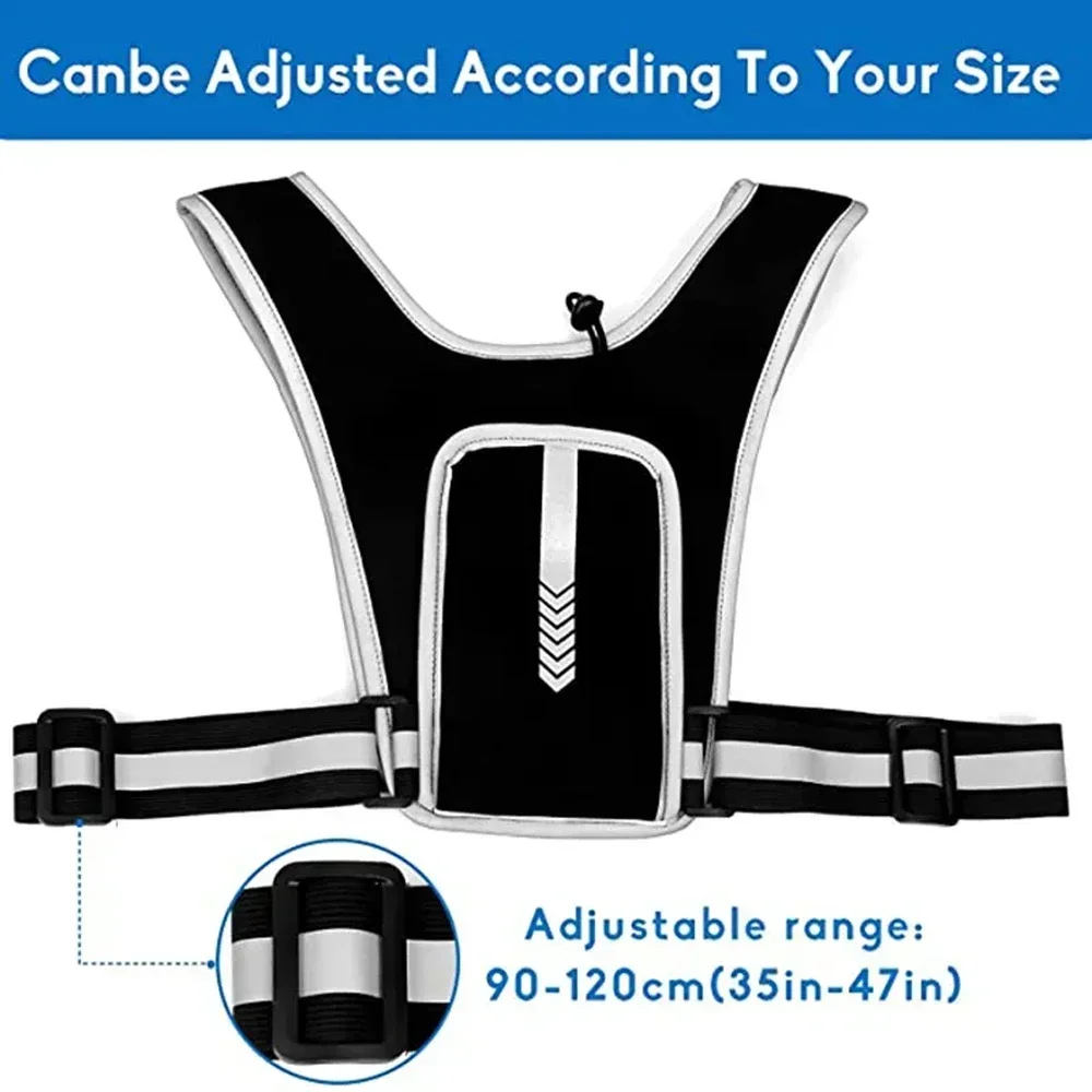 1Pcs 반사 러닝 조끼, 통기성 경량 러닝 조끼, 사 - Reflective Vest Cycling 리뷰 및 가격