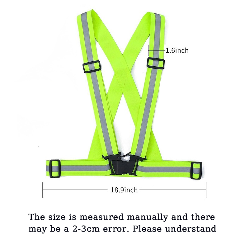 반사 안전 조끼 - 야외 조깅, 사이클링, 걷기 및 승 - Reflective Vest Cycling 리뷰 및 가격