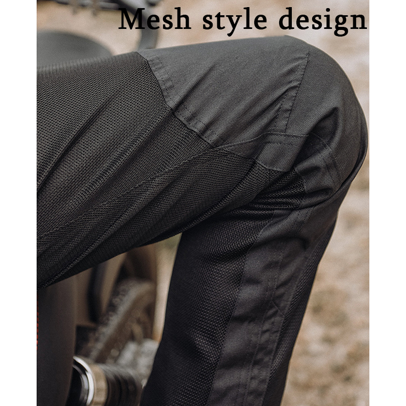 여름 메쉬 오토바이 바지 남자 오프로드 모토 크로스 레 - Cycling Commuter Trousers 리뷰 및 가격