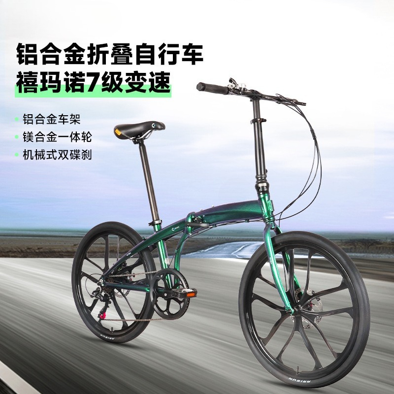 24인치 알루미늄 합금 휴대용 초경량 접이식 성인용 디 - Commuting With Bike 리뷰 및 가격