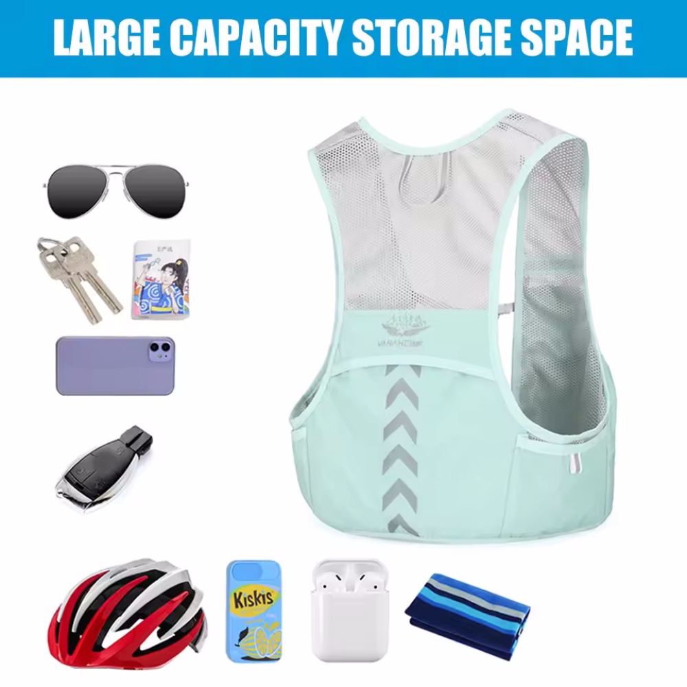 반사 러닝 조끼 수화 러닝 가슴 가방 초경량 사이클링  - Reflective Vest Cycling 리뷰 및 가격