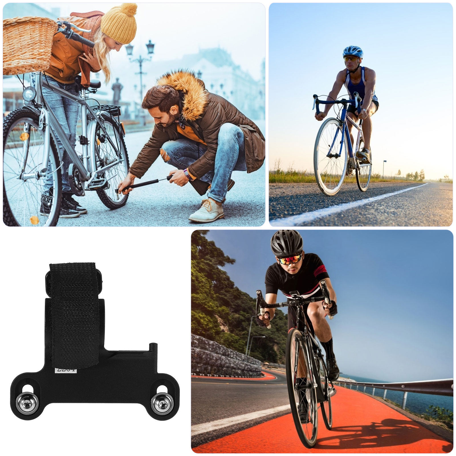 컴팩트 자전거 펌프 홀더 로드 사이클링 프레임용 나일론 - Bike Pump Frame Mount 리뷰 및 가격