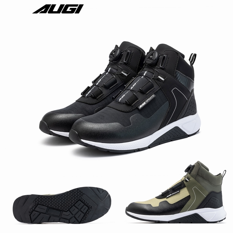 AUGI 편안한 남성용 모토크로스 라이딩 부츠 남성용  - Cycling Commute Shoes 리뷰 및 가격