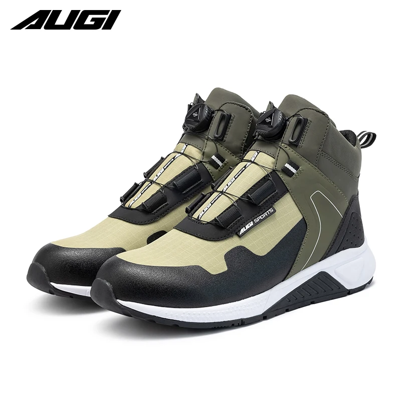 AUGI 편안한 남성용 모토크로스 라이딩 부츠 남성용  - Cycling Commute Shoes 리뷰 및 가격