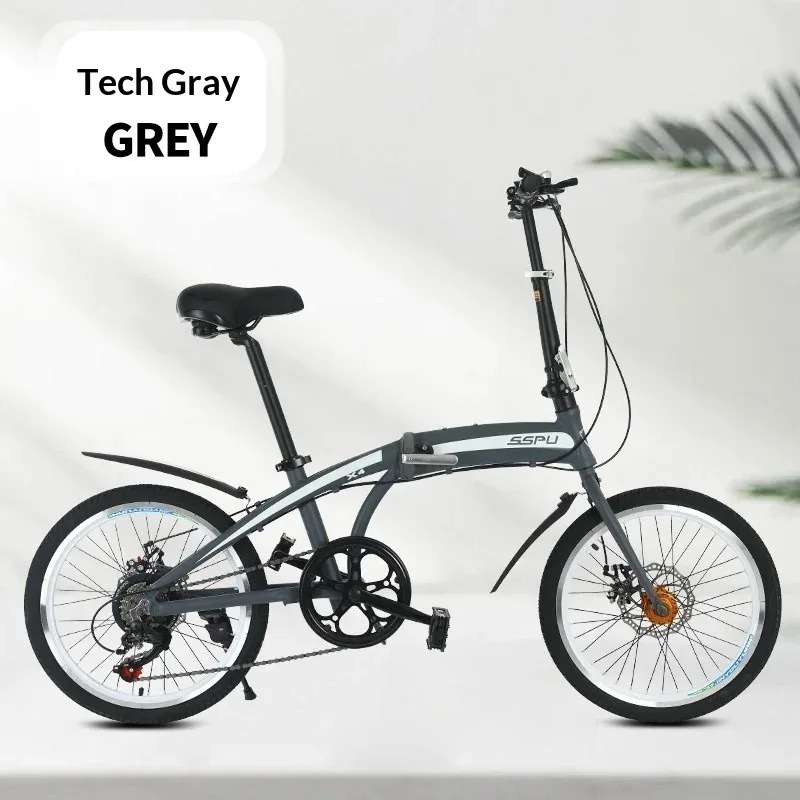 20인치 경량 알루미늄 합금 접이식 자전거 휴대용 7단 - Commuting With Bike 리뷰 및 가격