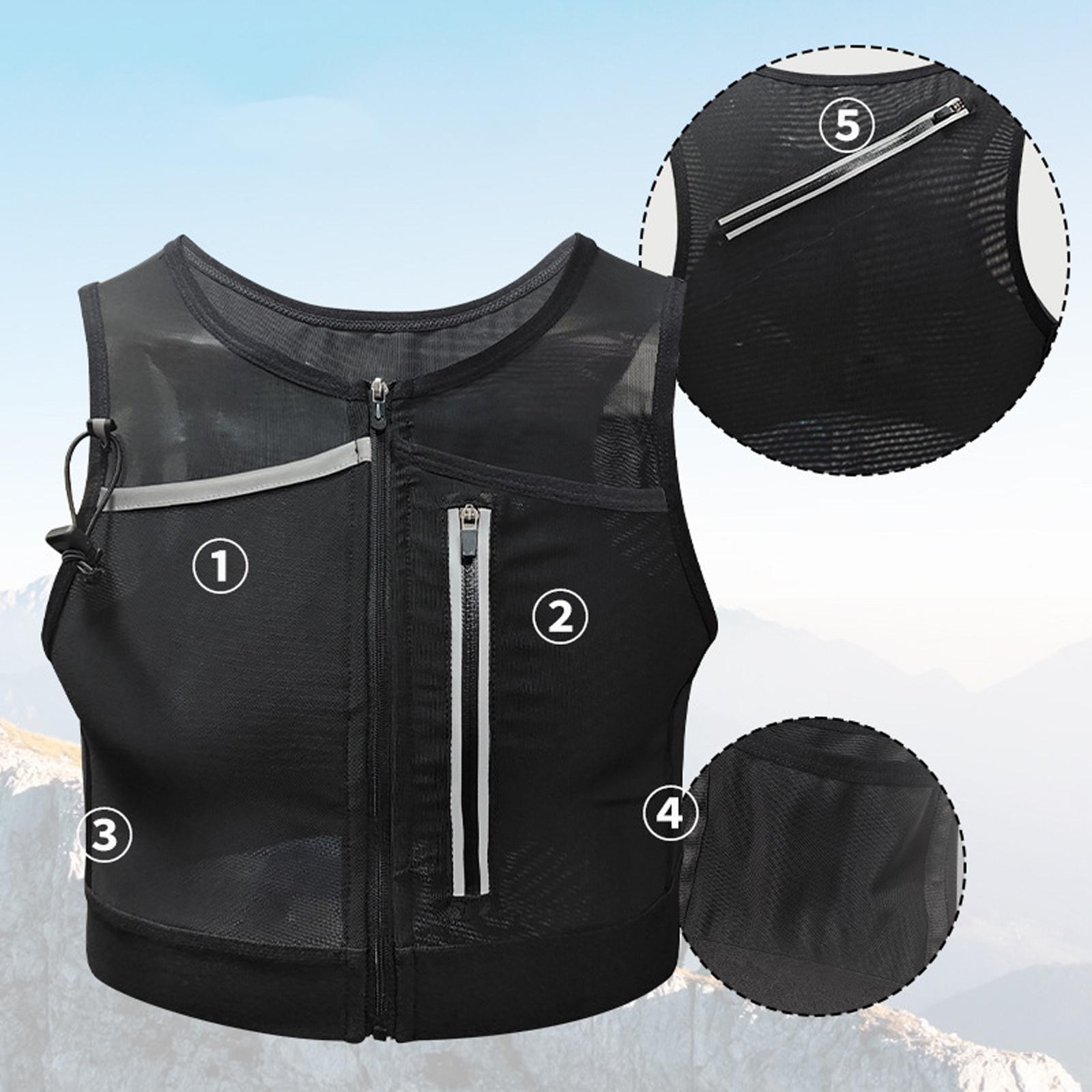 러닝 조끼 가방 가슴 팩 사이클링 야간 걷기를 위한 반 - Reflective Vest Cycling 리뷰 및 가격