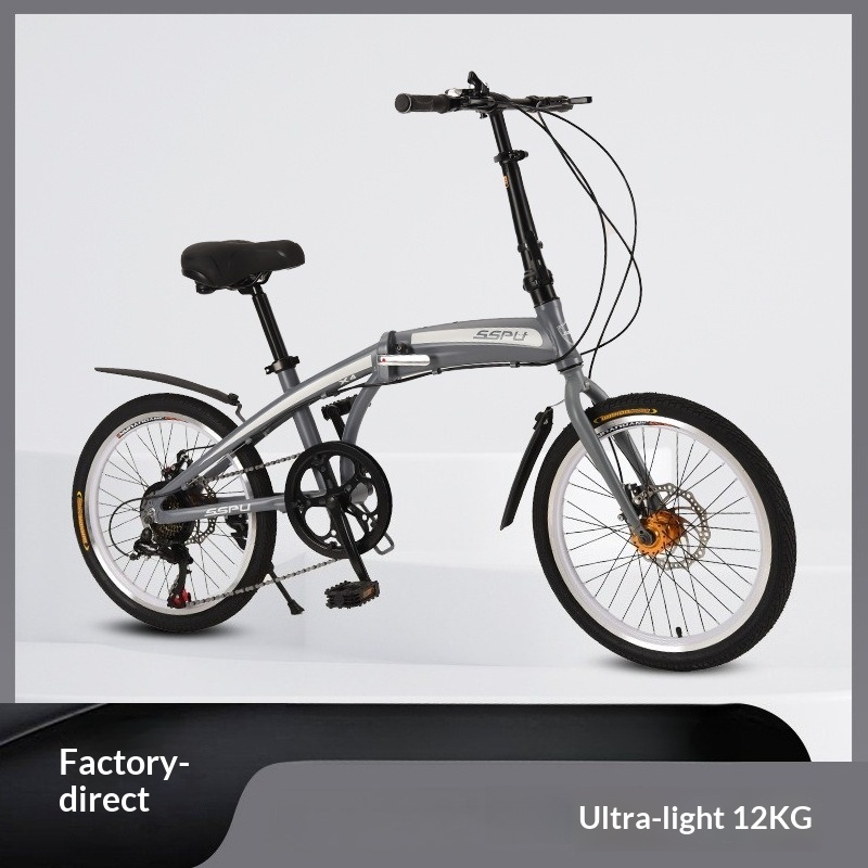 20인치 알루미늄 합금 경량 통근용 자전거 7단 휴대용 - Commuting With Bike 리뷰 및 가격