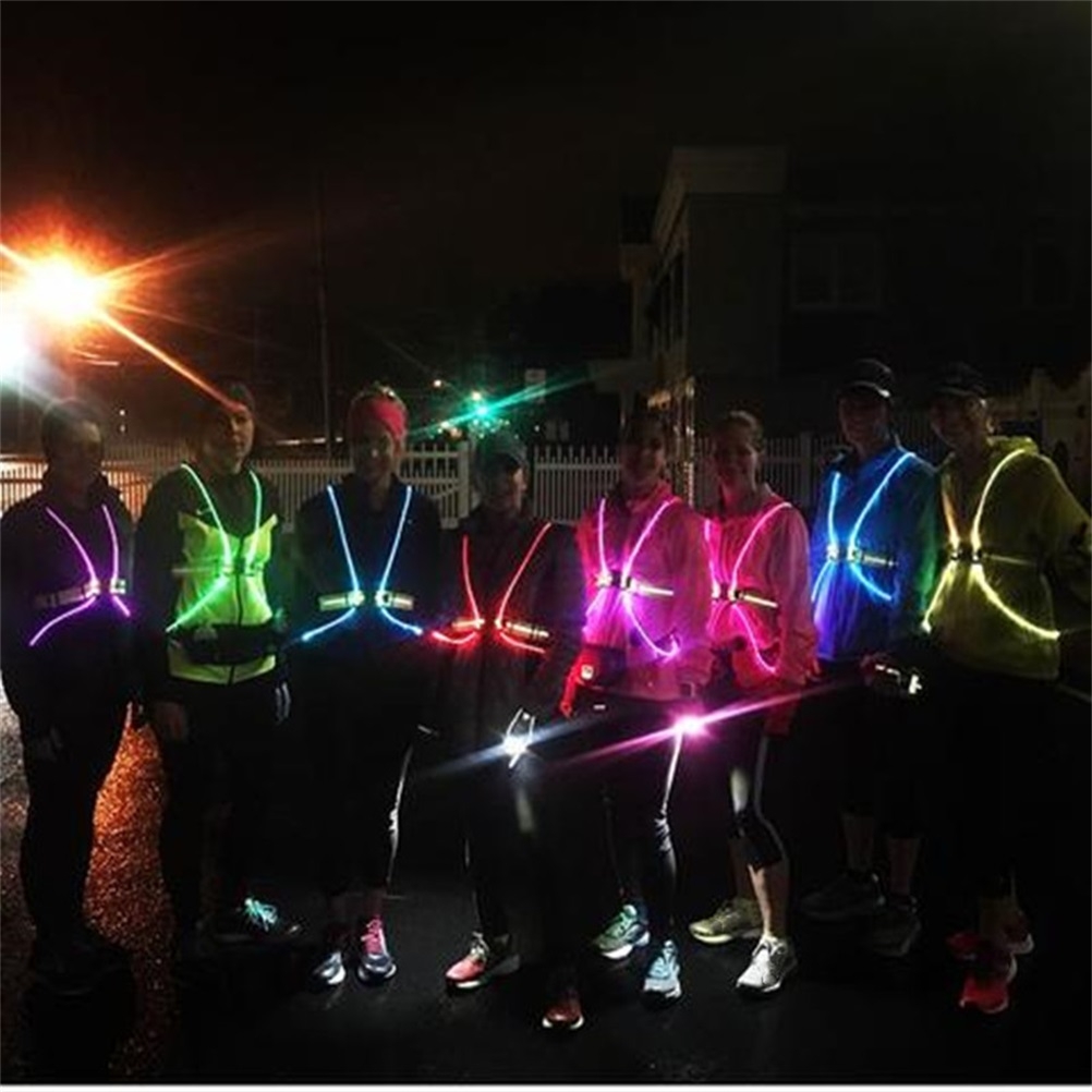 야외용 360도 반사 LED 플래시 운전 조끼 고시인성 - Reflective Vest Cycling 리뷰 및 가격
