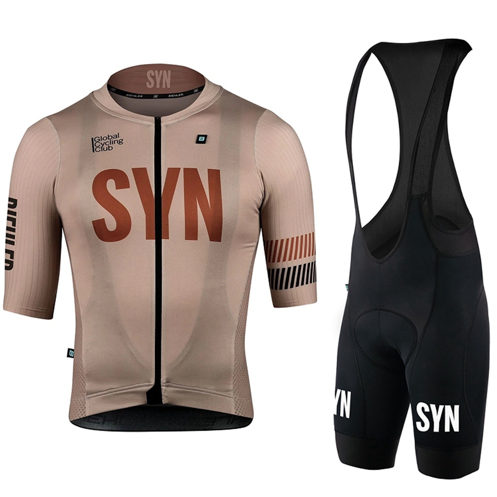 SYN 다크 브라운 남성용 반팔 사이클링 저지 및 턱받 - Cycling Commuter Trousers 리뷰 및 가격