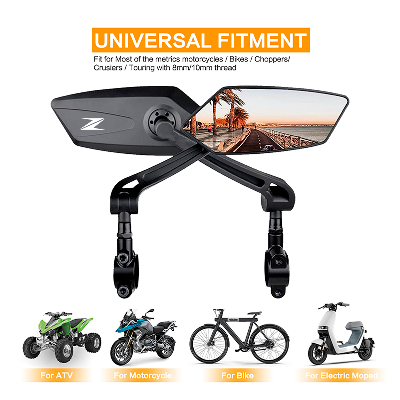 가와사키 Z Z900 Z1000 존테스 150NK Z6 - Mirror Handlebar Convex 리뷰 및 가격