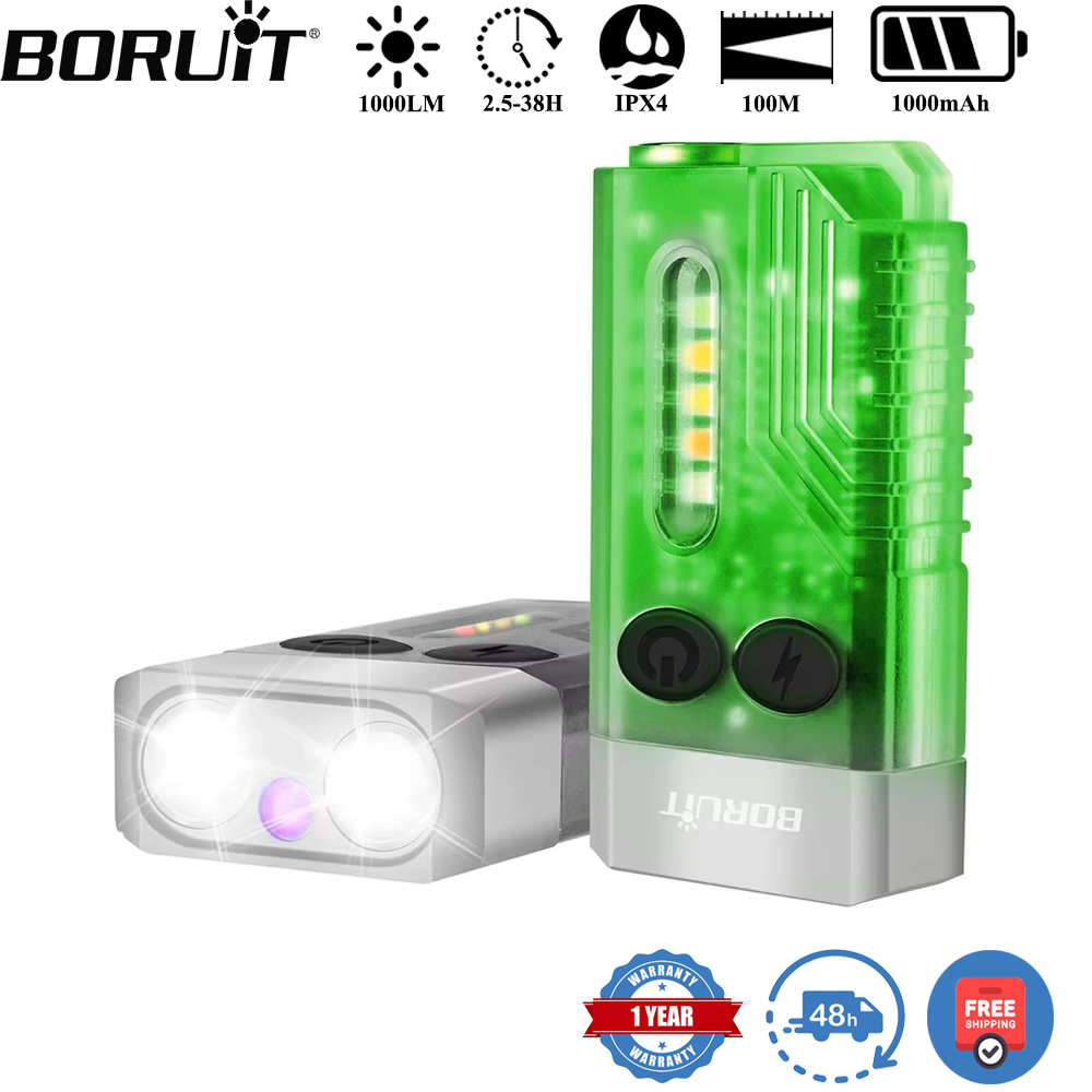 BORUiT V10 키체인 UV LED EDC 형광 플 - Cycling To Work 리뷰 및 가격