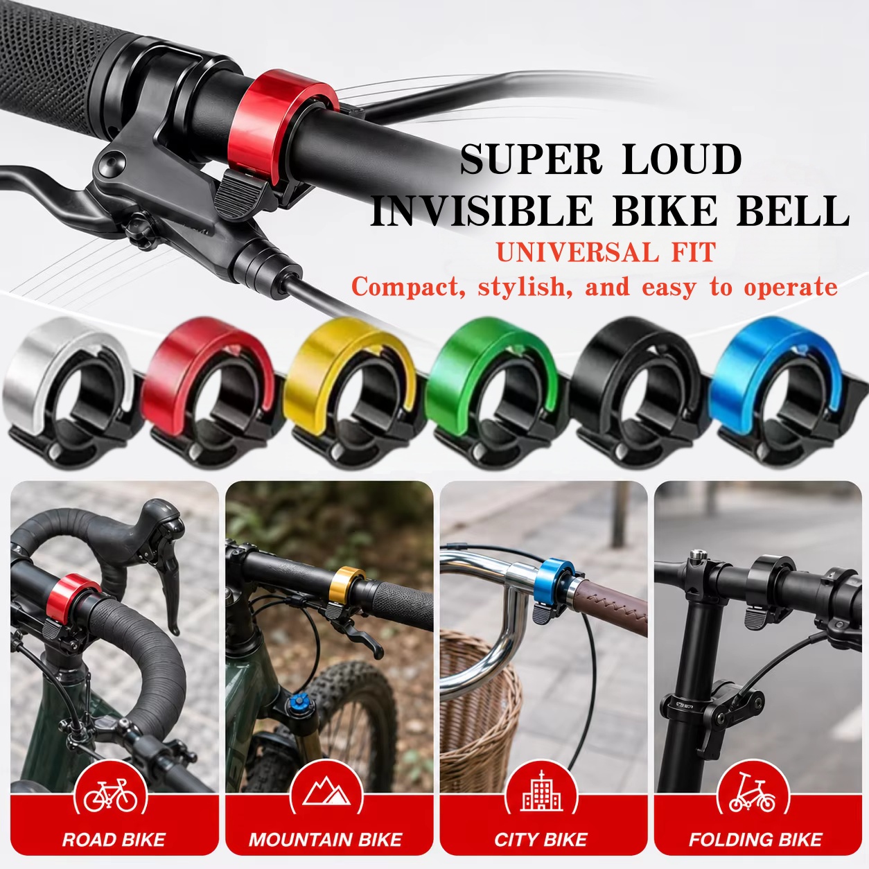 자전거 벨 MTB 자전거 경적 알로이 자전거 링 사운드 - Bell Handlebar Ring 리뷰 및 가격