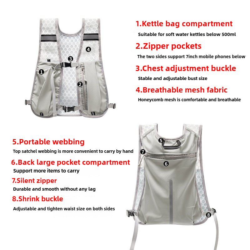 2025년 신제품 자전거 러닝 보관 조끼 경량 러닝 조 - Reflective Vest Cycling 리뷰 및 가격