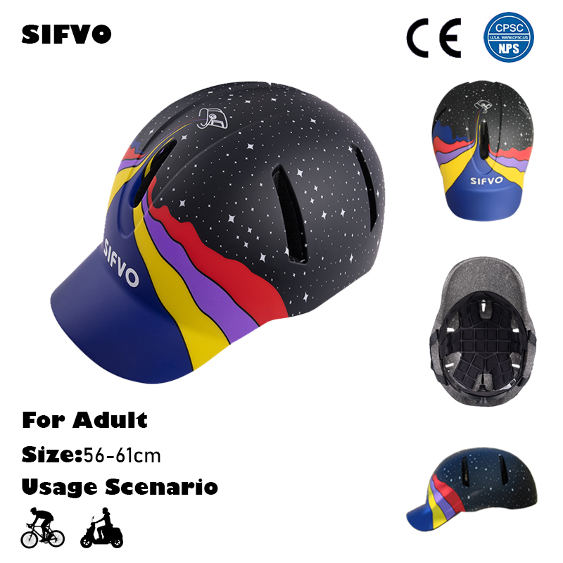 SIFVO 성인용 세련된 자전거 헬멧, 도로 사이클링  - Commute Cycling Helmet 리뷰 및 가격