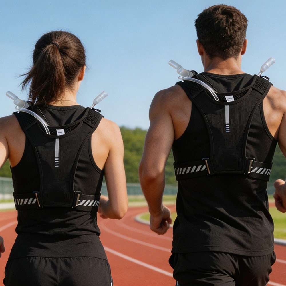 새로운 패션 스포츠 반사형 더블 숄더 조끼 팩 대용량  - Reflective Vest Cycling 리뷰 및 가격