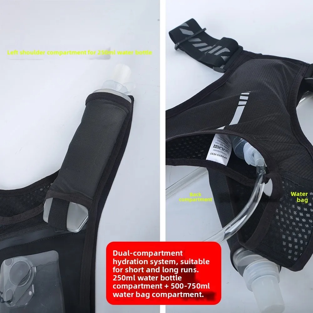 새로운 패션 스포츠 반사형 더블 숄더 조끼 팩 대용량  - Reflective Vest Cycling 리뷰 및 가격